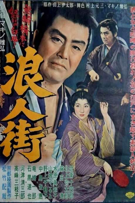 Street of Ronin (1957) movie poster