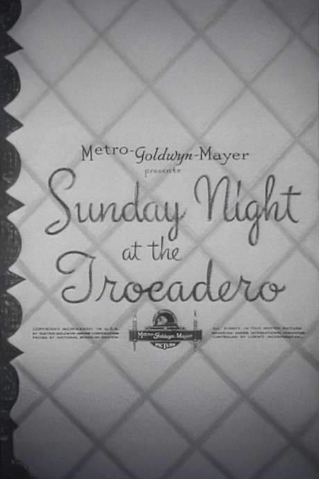 Sunday Night at the Trocadero (1937) movie poster