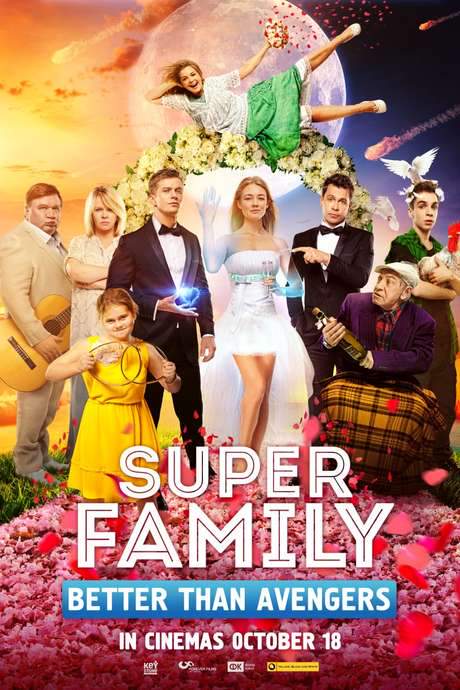 Super Family. Better Than Avengers (2017) movie poster