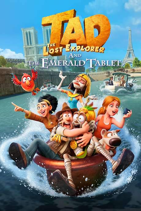 Tad, the Lost Explorer and the Emerald Tablet (2022) movie poster
