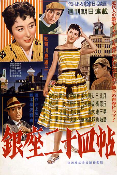 Tales of Ginza (1955) movie poster
