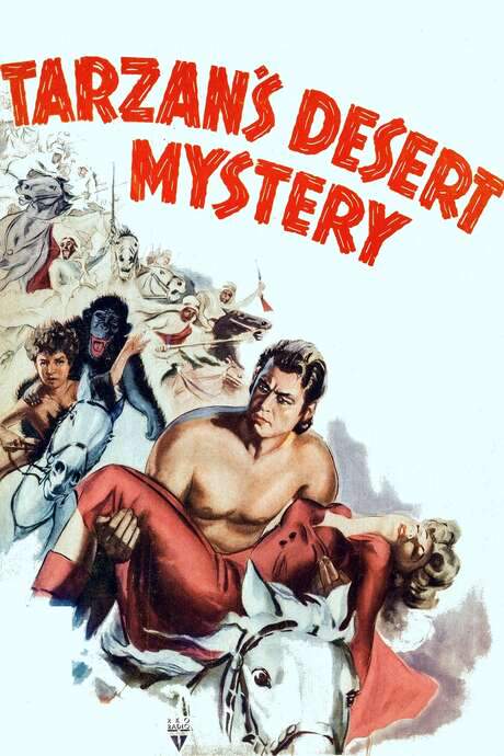 Tarzan’s Desert Mystery (1943) movie poster