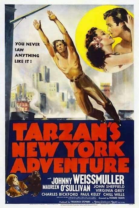 Tarzan’s New York Adventure (1942) movie poster