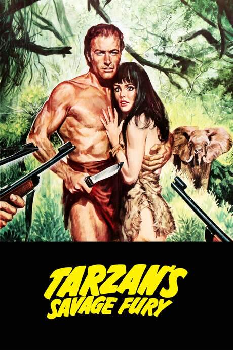 Tarzan’s Savage Fury (1952) movie poster