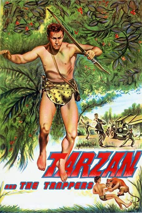 Tarzan and the Trappers (1958) movie poster