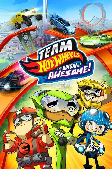 Team Hot Wheels: The Origin of Awesome! (2014) movie poster