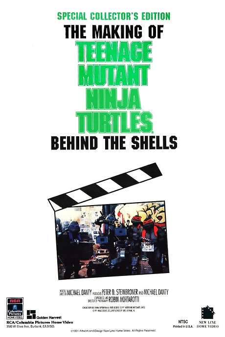 Teenage Mutant Ninja Turtles Mania: Behind the Shells — The Making of ‘Teenage Mutant Ninja Turtles’ (1991) movie poster