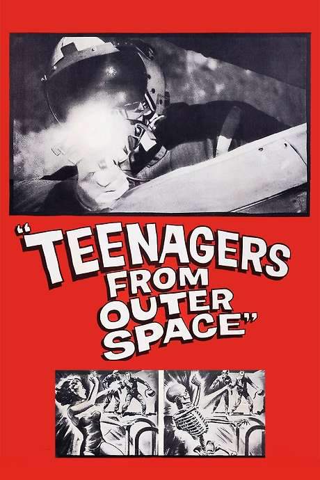Teenagers from Outer Space (1959) movie poster