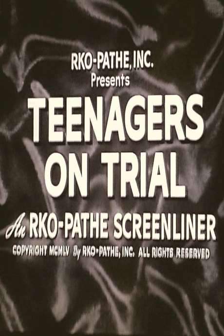 Teenagers on Trial (1955) movie poster