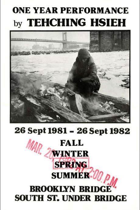 Tehching Hsieh: One Year Performance, Outdoor Piece 1981 - 1982 movie poster