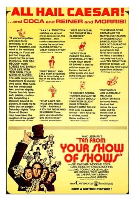 Ten from Your Show of Shows (1973) movie poster