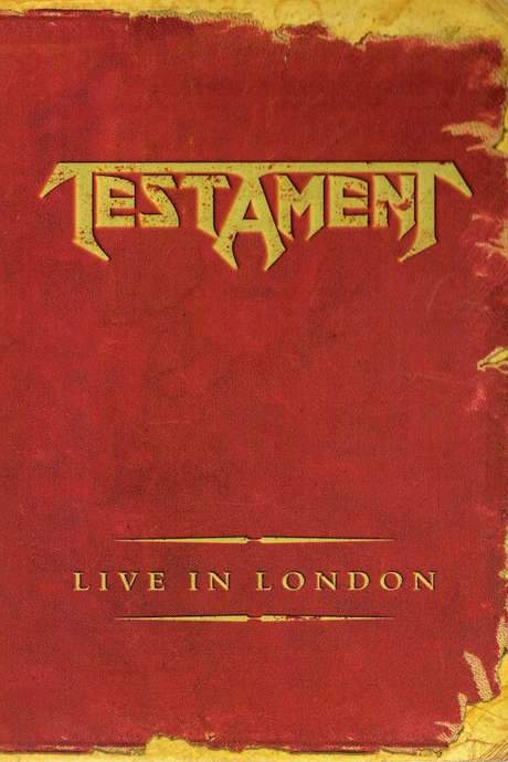 Testament: Live in London (2005) movie poster