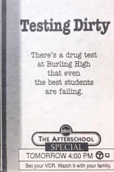 Testing Dirty (1990) movie poster