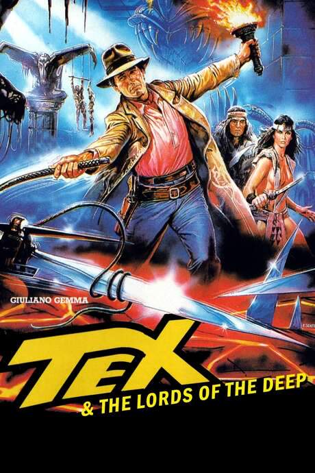 Tex and the Lord of the Deep (1985) movie poster