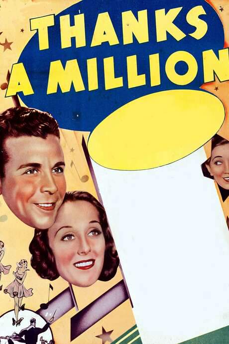 Thanks a Million (1935) movie poster