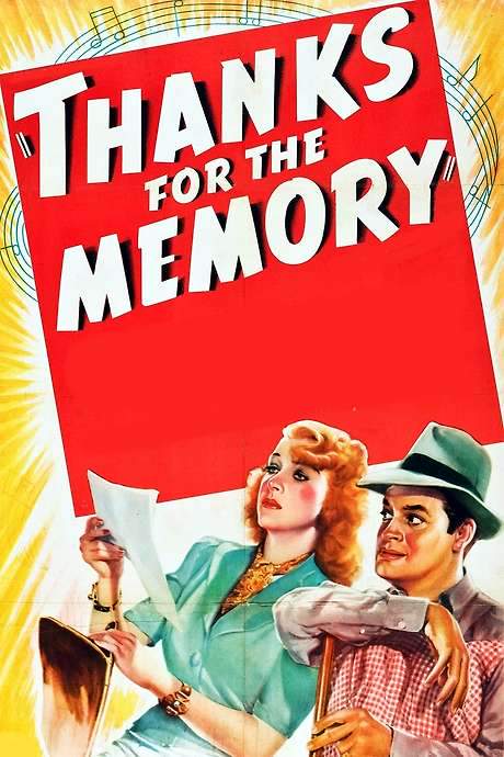 Thanks for the Memory (1938) movie poster