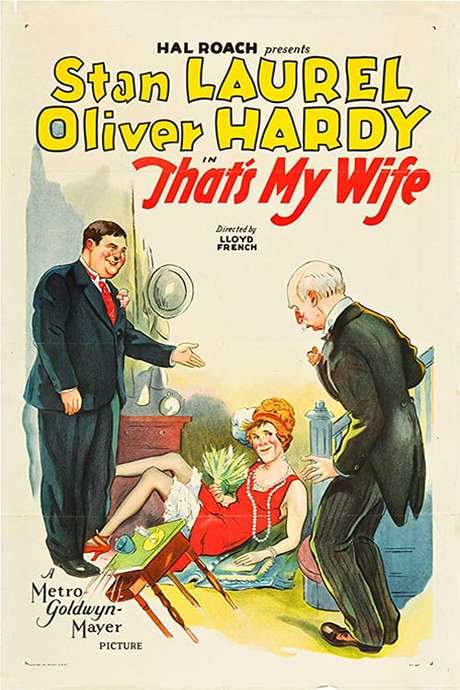 That’s My Wife (1929) movie poster