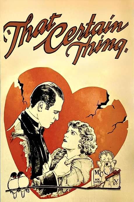 That Certain Thing (1928) movie poster