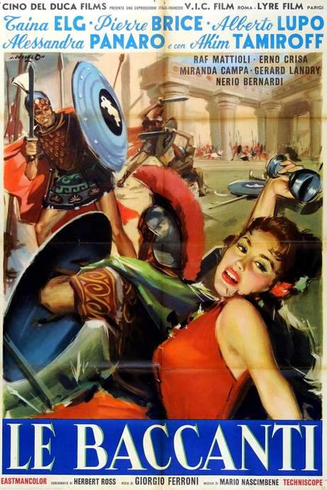 The Bacchantes (1961) movie poster