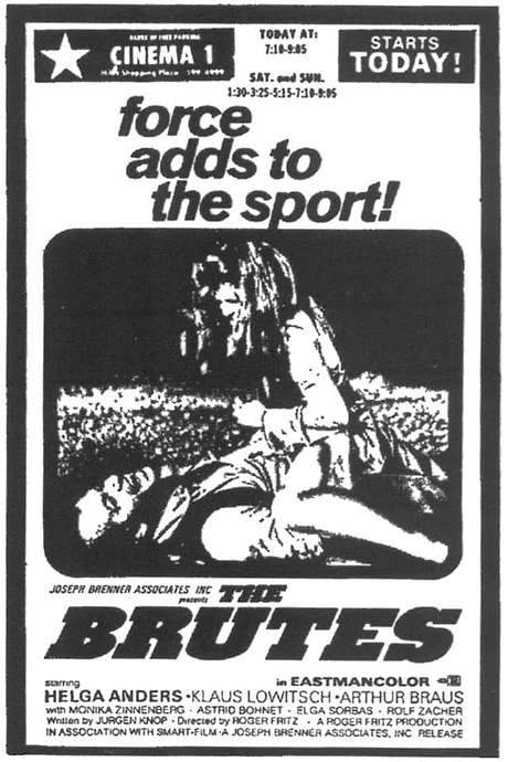The Brutes (1970) movie poster