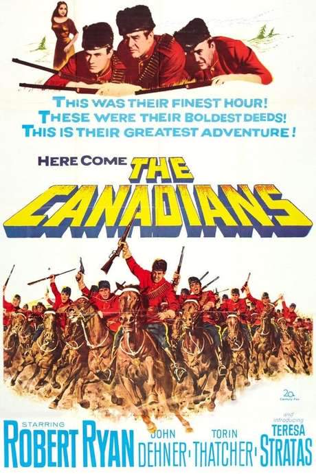 The Canadians (1961) movie poster