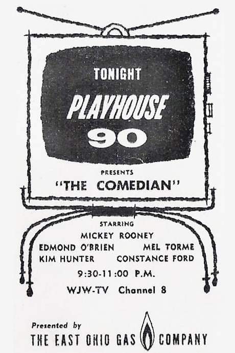 The Comedian (1957) movie poster