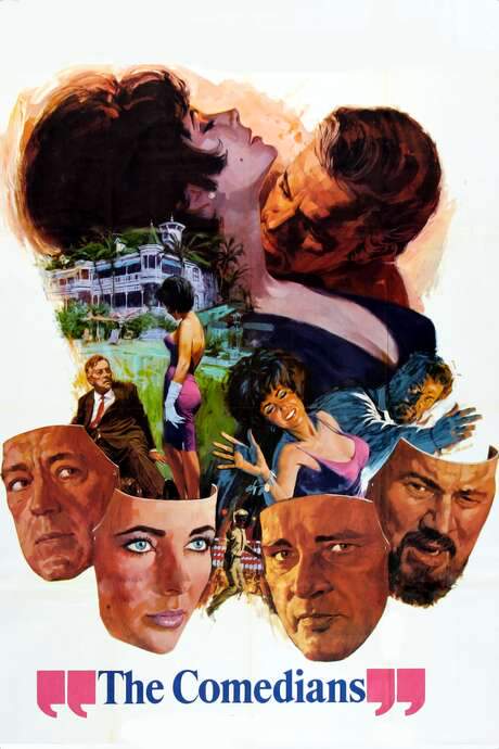 The Comedians (1967) movie poster