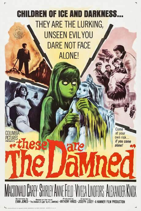 The Damned (1962) movie poster