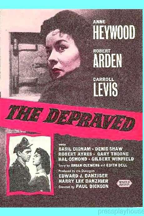 The Depraved (1957) movie poster