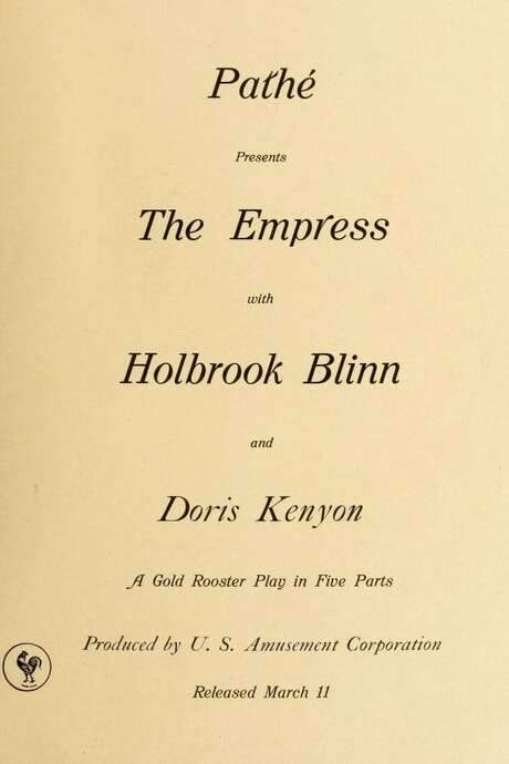 The Empress (1917) movie poster