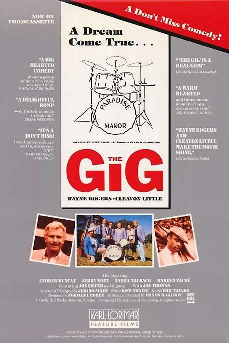 The Gig (1985) movie poster