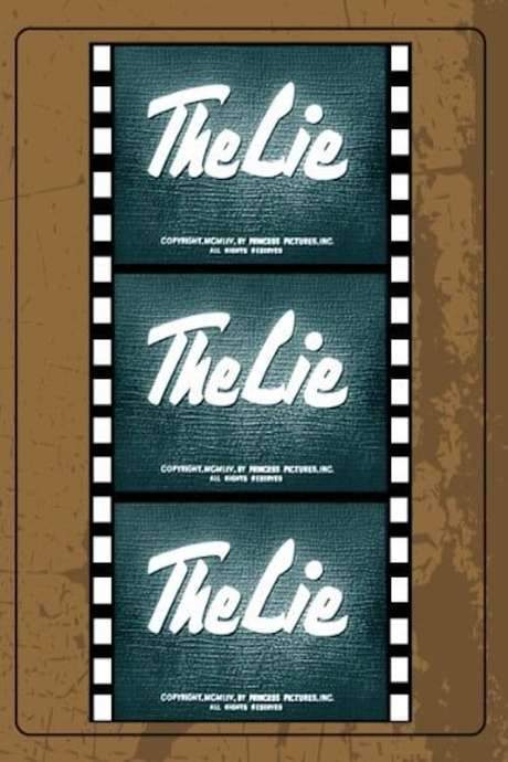 The Lie (1954) movie poster