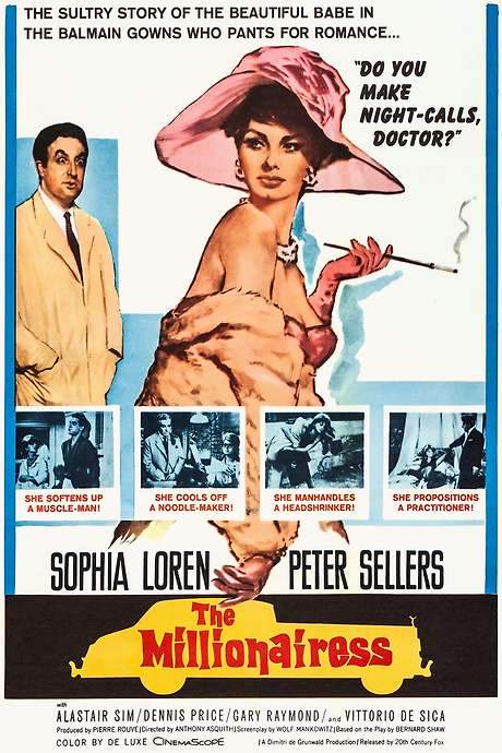 The Millionairess (1960) movie poster