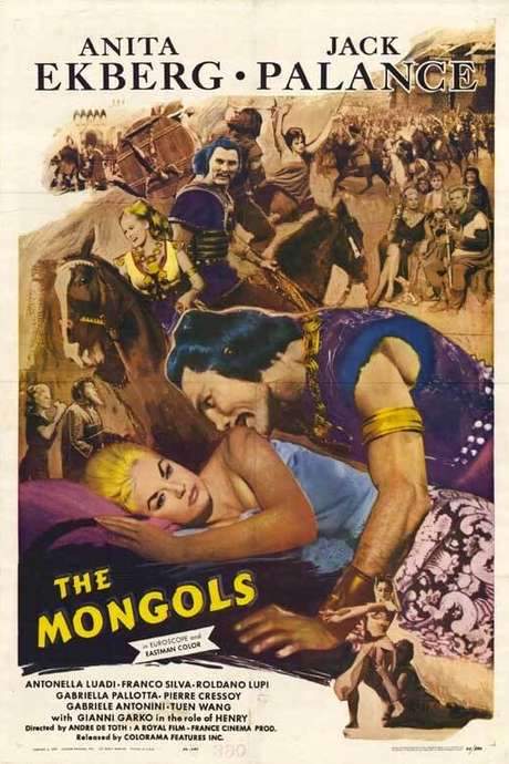 The Mongols (1961) movie poster
