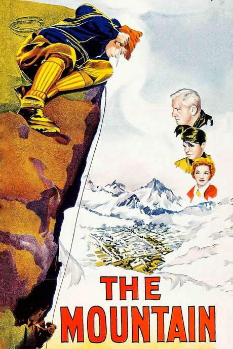 The Mountain (1956) movie poster