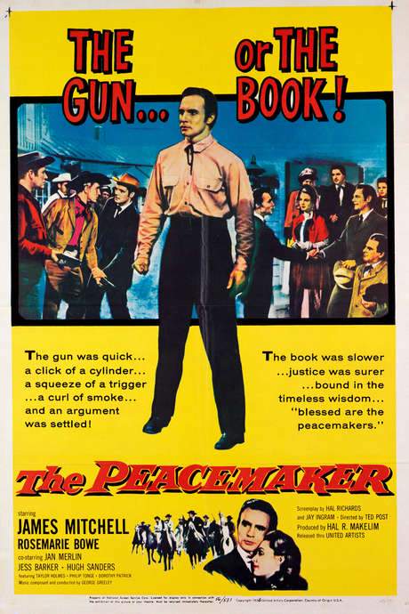 The Peacemaker (1956) movie poster