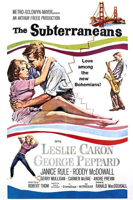 The Subterraneans (1960) movie poster