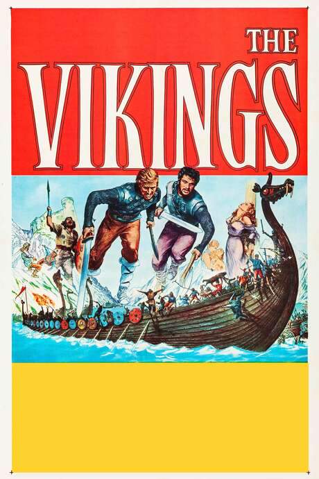 The Vikings (1958) movie poster