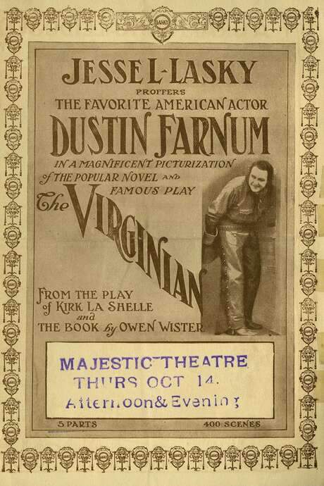 The Virginian (1914) movie poster