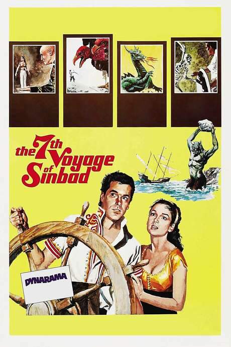 The 7th Voyage of Sinbad (1958) movie poster