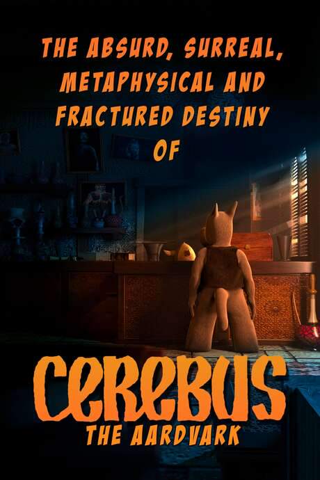 The Absurd, Surreal, Metaphysical and Fractured Destiny of Cerebus the Aardvark (2021) movie poster
