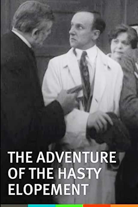 The Adventure of the Hasty Elopement (1914) movie poster