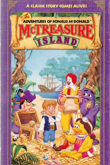 The Adventures of Ronald McDonald: McTreasure Island (1990) movie poster