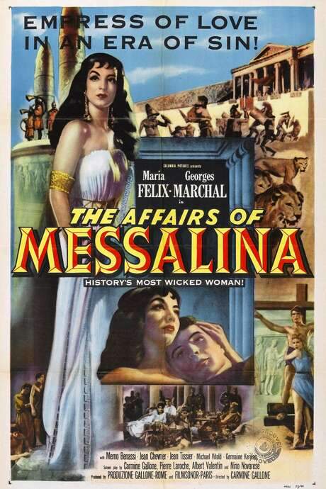 The Affairs of Messalina (1951) movie poster