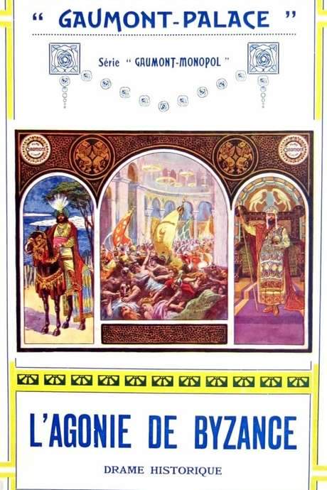 The Agony of Byzantium (1913) movie poster