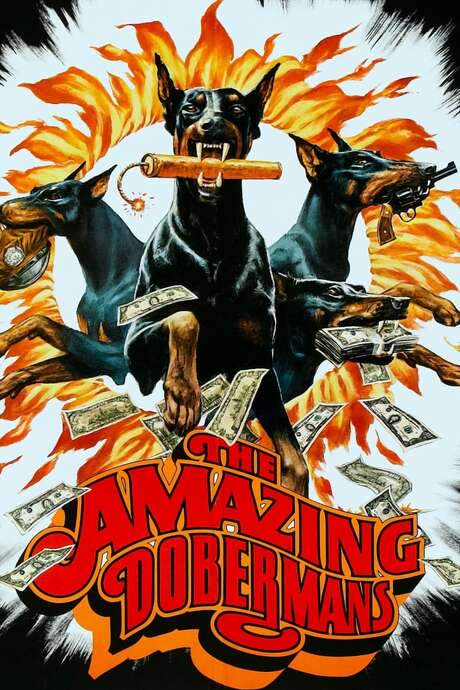 The Amazing Dobermans (1976) movie poster