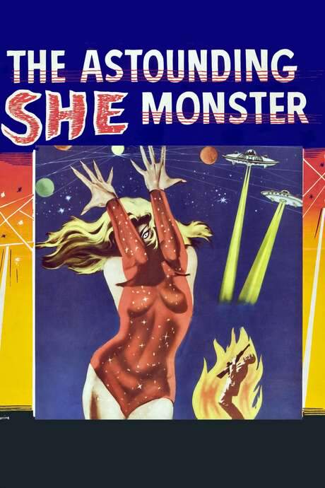 The Astounding She-Monster (1957) movie poster
