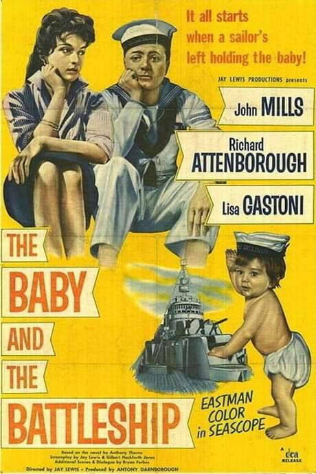 The Baby and the Battleship (1956) movie poster