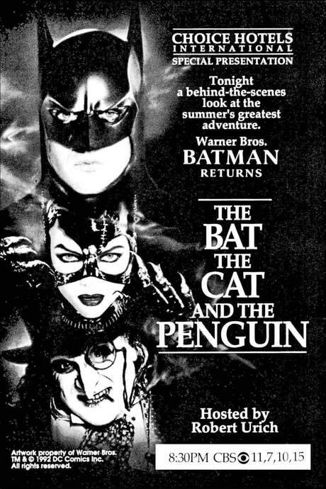 The Bat, the Cat, and the Penguin (1992) movie poster
