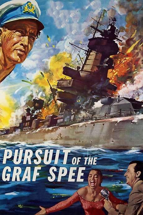 The Battle of the River Plate (1956) movie poster